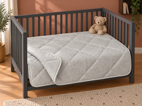 Children's blanket 110x140 Ecotton anti-allergenic cotton white 40-0963 White
