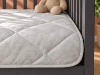 Ковдра дитяча 110x140 Ecotton антиалергенна бавовняна білого кольору 40-0963 White