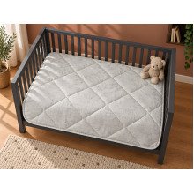 Children's blanket 110x140 Ecotton anti-allergenic cotton white 40-0963 White