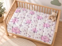 Ковдра дитяча 110x140 Ecotton антиалергенна бавовняна рожева 20-1455 Lilac