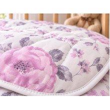 Children's blanket 110x140 Ecotton anti-allergenic cotton pink 20-1455 Lilac