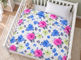 Children's blanket 110x140 Ecotton anti-allergenic cotton pink 20-1455