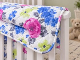 Children's blanket 110x140 Ecotton anti-allergenic cotton pink 20-1455