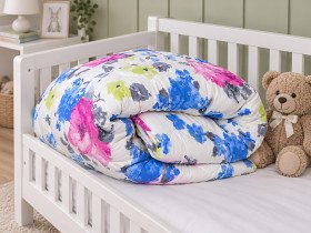 Children's blanket 110x140 Ecotton anti-allergenic cotton pink 20-1455