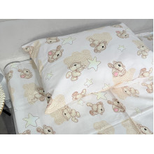 Постельное белье Ecotton Бязь Комфорт Детский комплект Облачные мишки 4599/1