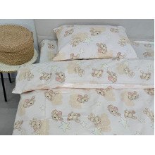 Постільна білизна Ecotton Бязь Комфорт Дитячий комплект Хмарні ведмедики 4599/1
