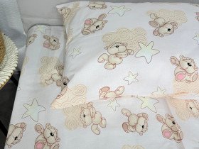 Постільна білизна Ecotton Бязь Комфорт Дитячий комплект Хмарні ведмедики 4599/1