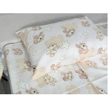 Постільна білизна Ecotton Бязь Комфорт Дитячий комплект Хмарні ведмедики 4599/1