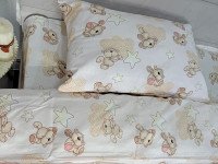 Постельное белье Ecotton Бязь Комфорт Детский комплект Облачные мишки 4599/1
