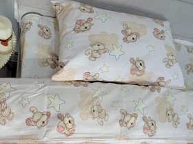 Постільна білизна Ecotton Бязь Комфорт Дитячий комплект Хмарні ведмедики 4599/1