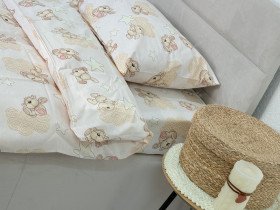 Постільна білизна Ecotton Бязь Комфорт Дитячий комплект Хмарні ведмедики 4599/1