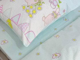 Постільна білизна Ecotton Бязь Комфорт Дитячий комплект Ведмедики