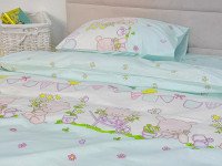 Постільна білизна Ecotton Бязь Комфорт Дитячий комплект Ведмедики