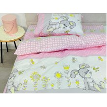 Постельное белье Ecotton Бязь Комфорт Детский комплект Зайчик