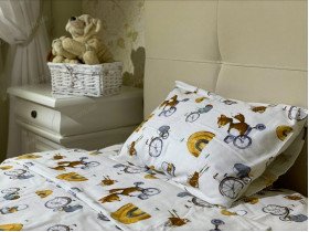 Постельное белье Ecotton Фланель Детский комплект Лисенок 10.25362/1