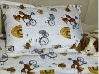 Постельное белье Ecotton Фланель Детский комплект Лисенок 10.25362/1