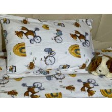 Постельное белье Ecotton Фланель Детский комплект Лисенок 10.25362/1