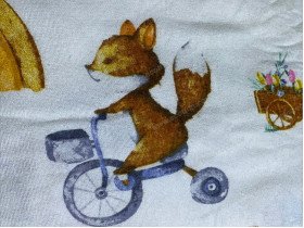 Постельное белье Ecotton Фланель Детский комплект Лисенок 10.25362/1