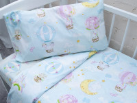 Постельное белье Ecotton Поплин Полуторный комплект Шары 13324/1