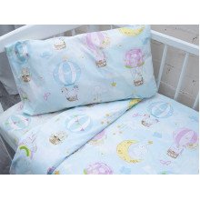 Постельное белье Ecotton Поплин Полуторный комплект Шары 13324/1