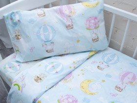 Постільна білизна Ecotton Поплін Полуторний комплект Кулі 13324/1