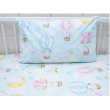 Постельное белье Ecotton Поплин Полуторный комплект Шары 13324/1