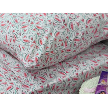 Постельное белье Ecotton Поплин Полуторный комплект розовый Арбузы 13284/2