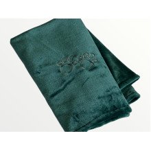 Плед для тварин 70x110 з тканини Well Soft 4726 Atlantic з вишивкою