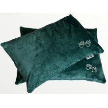 Подушка для питомцев 50x70 из ткани Well Soft 4726 Atlantic с вышивкой