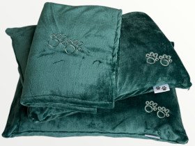 Подушка для тварин 50x70 з тканини Well Soft 4726 Atlantic з вишивкою