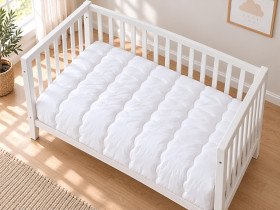 Ковдра дитяча 110x140 Ecotton антиалергенна легка білого кольору White