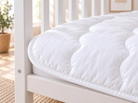 Ковдра дитяча 110x140 Ecotton антиалергенна легка білого кольору White