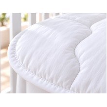 Children's blanket 110x140 Ecotton anti-allergenic lightweight white