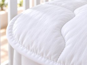Ковдра дитяча 110x140 Ecotton антиалергенна легка білого кольору White