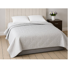 Ковдра двоспальна 172x205 Ecotton антиалергенна бавовняна легка блакитна 40-0966 Grey