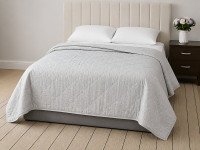 Ковдра двоспальна 172x205 Ecotton антиалергенна бавовняна легка блакитна 40-0966 Grey