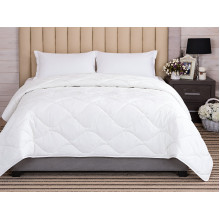 Double blanket 172x205 Ecotton anti-allergenic cotton warm white White Ecotton