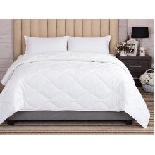 Double blanket 172x205 Ecotton anti-allergenic cotton warm white White Ecotton
