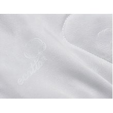 Euro blanket 200x210 Ecotton anti-allergenic light white