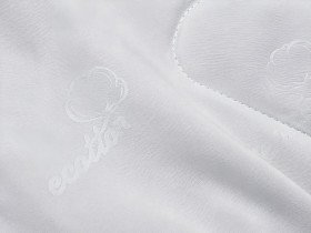Euro blanket 200x210 Ecotton anti-allergenic light white