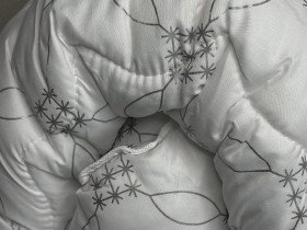 Euro blanket 200x220 Ecotton anti-allergenic all-season bio-down white