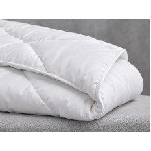 Ковдра полуторна 150x210 Ecotton Лебединий пух Всесезонна тепла чохол батист 
