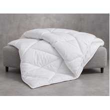 Ковдра полуторна 150x210 Ecotton Лебединий пух Всесезонна тепла чохол батист 