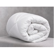 Ковдра полуторна 150x210 Ecotton Лебединий пух Всесезонна тепла чохол батист 