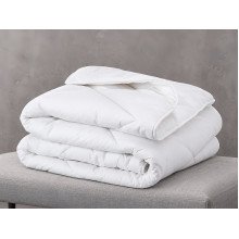 Ковдра полуторна 150x210 Ecotton Лебединий пух Всесезонна тепла чохол батист 