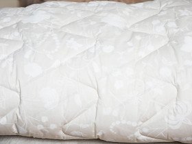 Одеяло двуспальное 180x210 Ecotton Полушерсть 300 Ranforce Ivory pastel 20-0256