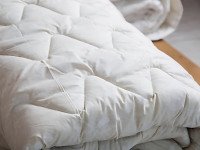 Ковдра півтораспальна 150x210 Ecotton Напівшерсть 300 Ranforce Ivory pastel 20-0256