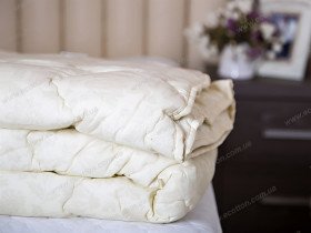 Одеяло двуспальное 180x210 Ecotton Полушерсть 300 Ranforce Papirus 20-1154