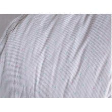 Double wool blanket 172x205 cotton warm gray color 10-0090 Ecotton