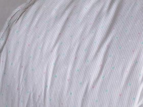 Одеяло шерстяное двуспальное 172x205 хлопковое теплое серого цвета 10-0090 Ecotton 